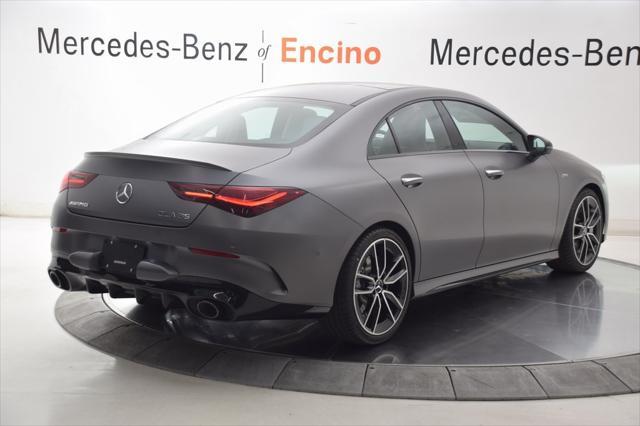 new 2025 Mercedes-Benz AMG CLA 35 car, priced at $62,520