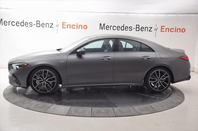 new 2025 Mercedes-Benz AMG CLA 35 car, priced at $62,520