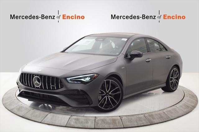 new 2025 Mercedes-Benz AMG CLA 35 car, priced at $62,520