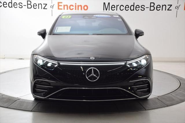 used 2023 Mercedes-Benz EQS 580 car, priced at $60,997
