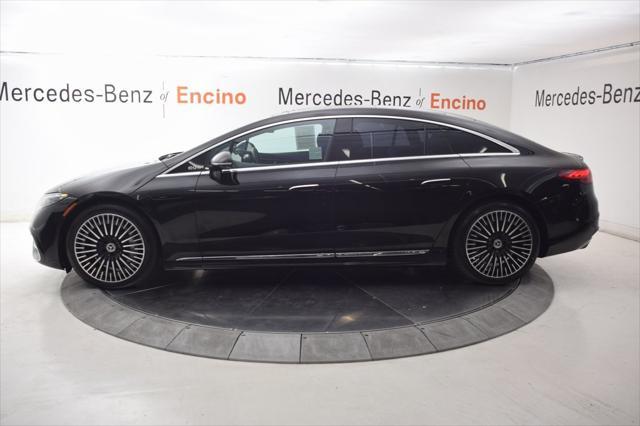 used 2023 Mercedes-Benz EQS 580 car, priced at $60,997