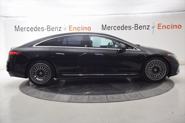 used 2023 Mercedes-Benz EQS 580 car, priced at $60,997