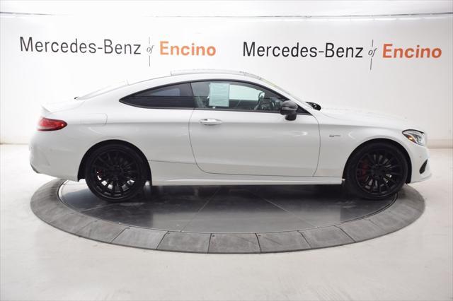 used 2018 Mercedes-Benz AMG C 43 car, priced at $31,988