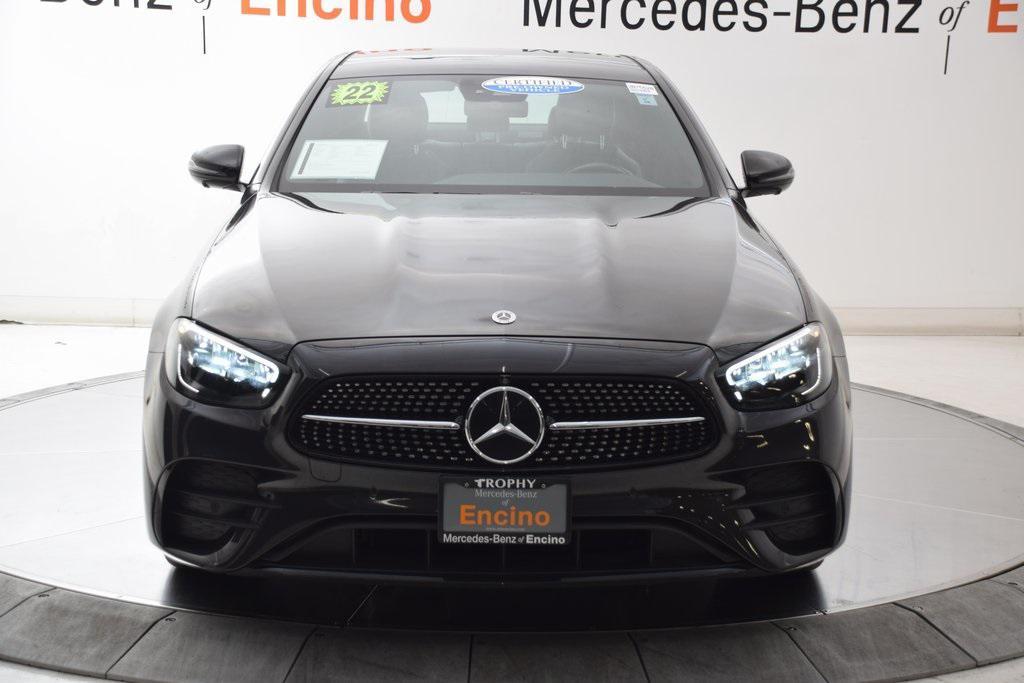 used 2022 Mercedes-Benz E-Class car, priced at $37,497