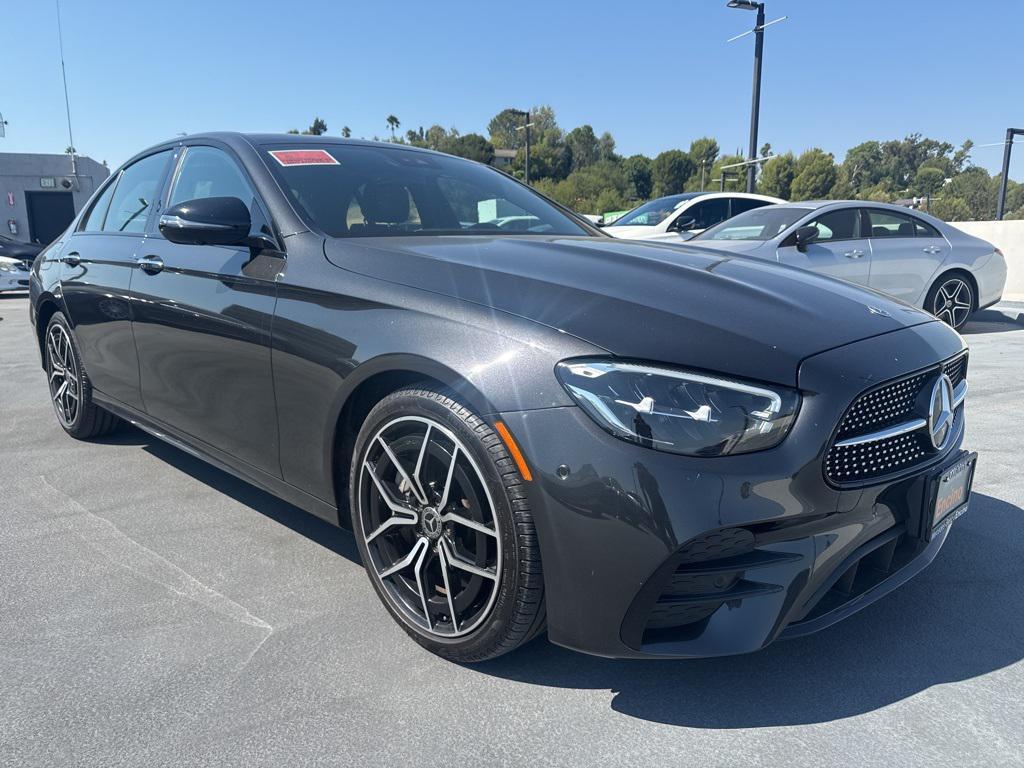 used 2022 Mercedes-Benz E-Class car, priced at $39,997