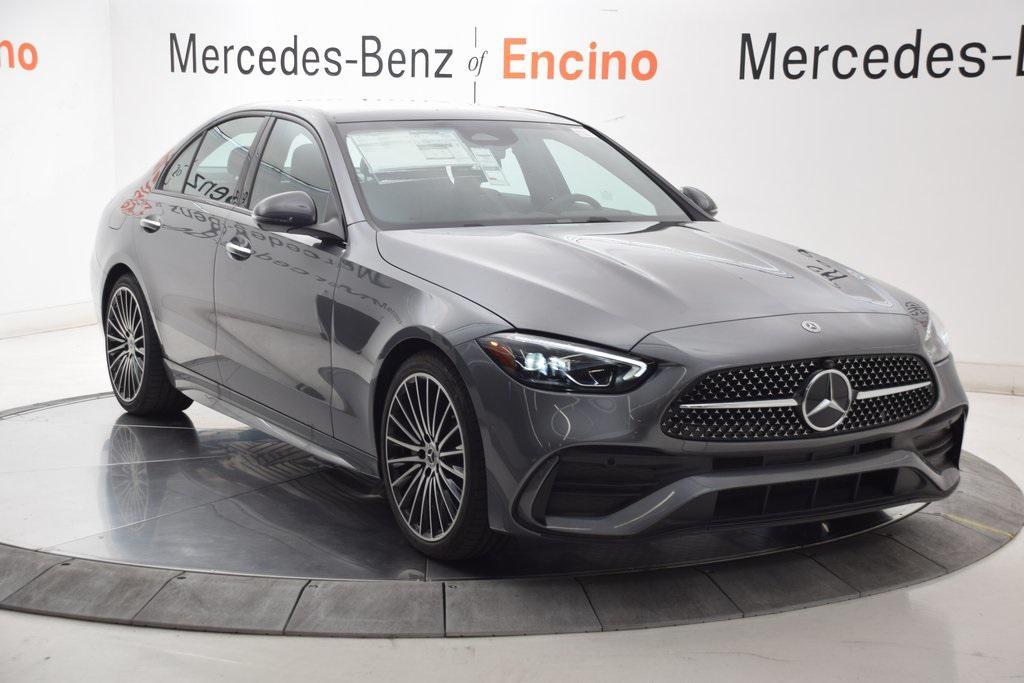 new 2025 Mercedes-Benz C-Class car, priced at $60,695