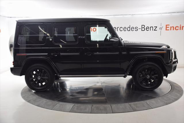 new 2025 Mercedes-Benz G-Class car, priced at $160,485