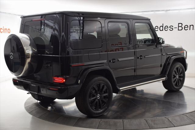 new 2025 Mercedes-Benz G-Class car, priced at $160,485