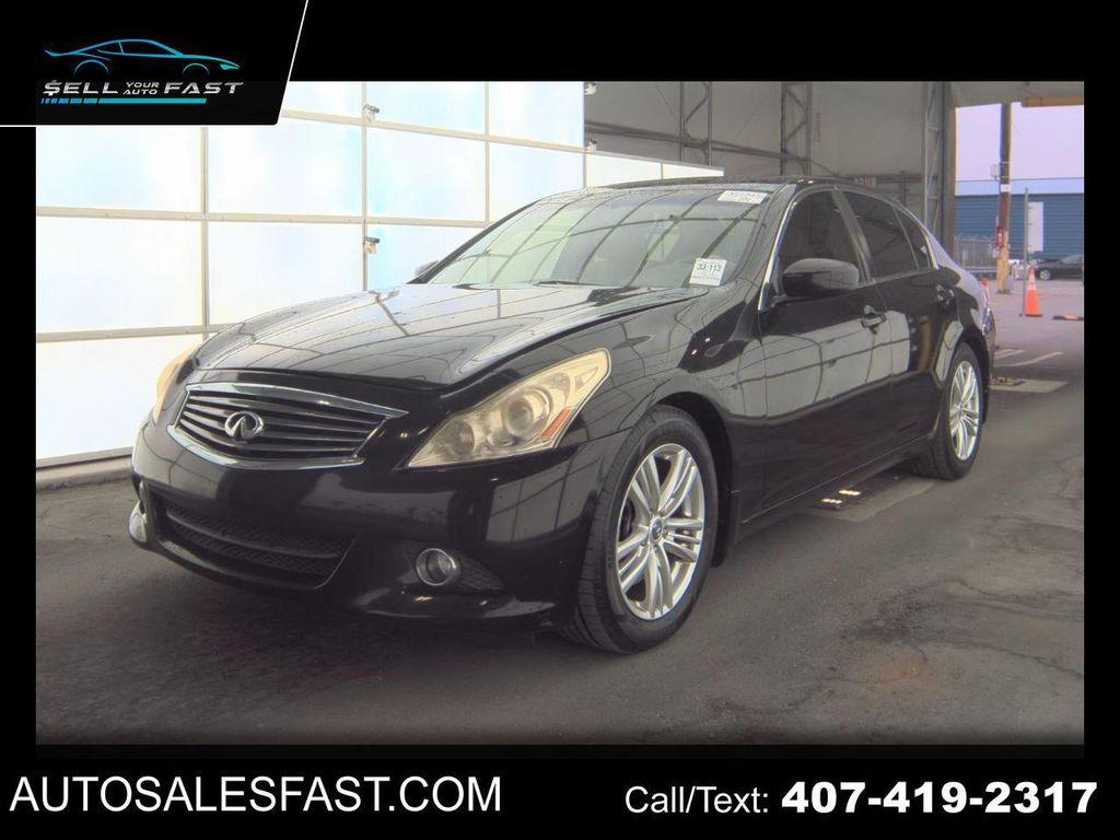 used 2012 INFINITI G25 car, priced at $4,500