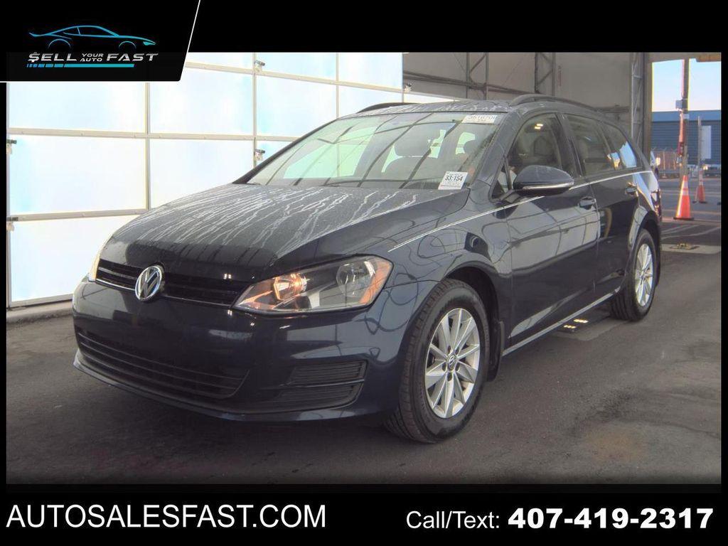 used 2015 Volkswagen Golf SportWagen car, priced at $4,500