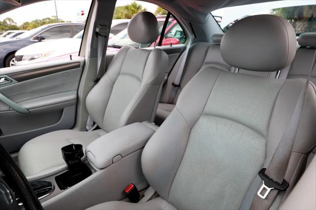 used 2004 Mercedes-Benz C-Class car, priced at $4,900