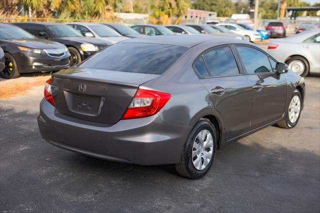 used 2012 Honda Civic car, priced at $4,900