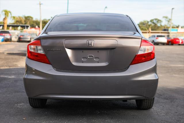 used 2012 Honda Civic car, priced at $4,900