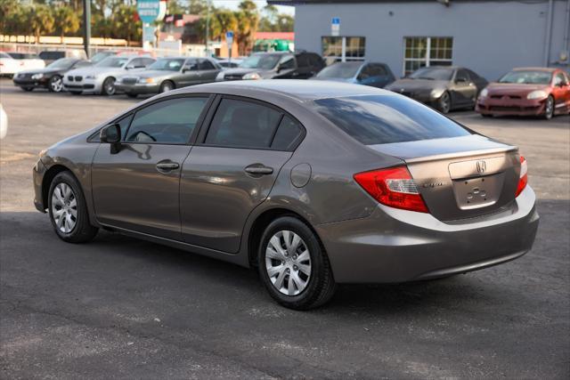 used 2012 Honda Civic car, priced at $4,900