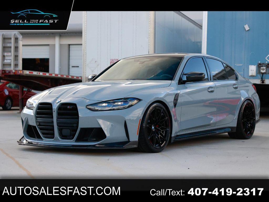 used 2021 BMW M3 car, priced at $74,900