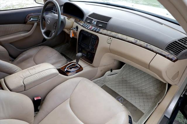 used 2000 Mercedes-Benz S-Class car, priced at $3,500