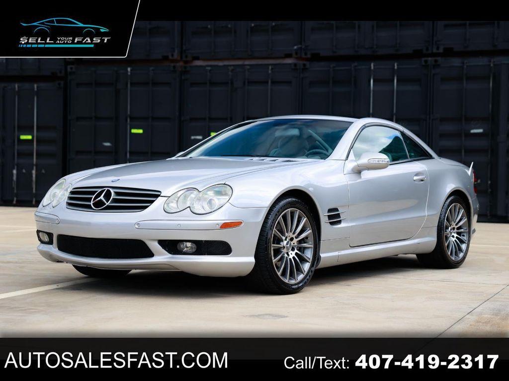 used 2003 Mercedes-Benz SL-Class car, priced at $14,900