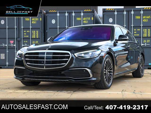 used 2022 Mercedes-Benz S-Class car, priced at $67,900