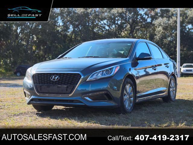 used 2016 Hyundai Sonata Hybrid car, priced at $5,900