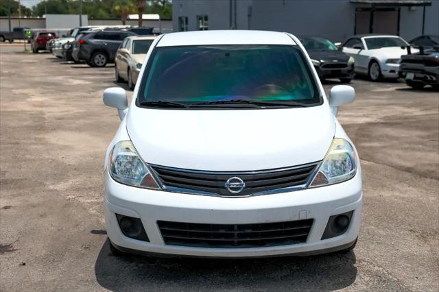 used 2012 Nissan Versa car, priced at $4,500