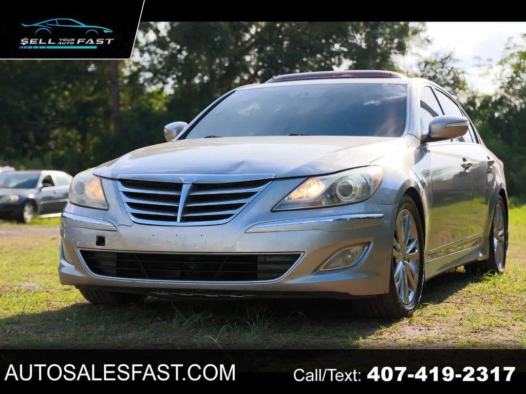 used 2012 Hyundai Genesis car, priced at $2,400