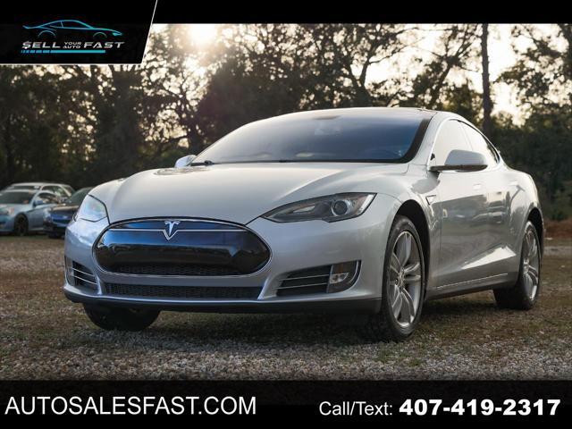 used 2013 Tesla Model S car, priced at $10,900