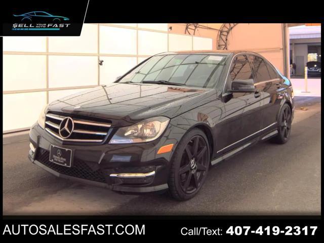 used 2014 Mercedes-Benz C-Class car, priced at $5,500