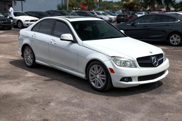 used 2008 Mercedes-Benz C-Class car, priced at $4,500