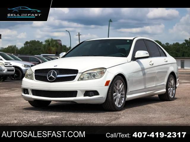 used 2008 Mercedes-Benz C-Class car, priced at $4,500