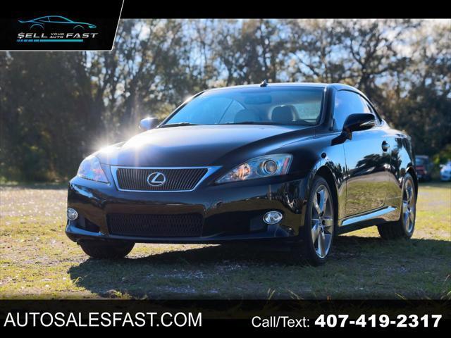 used 2010 Lexus IS 350C car, priced at $14,900