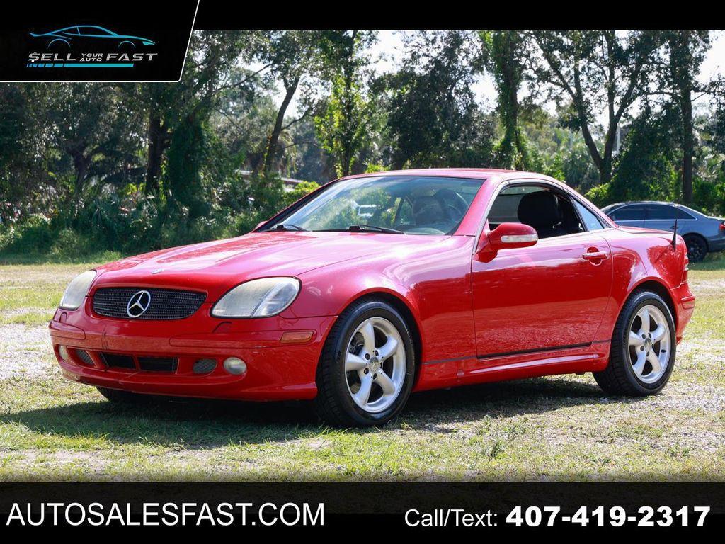 used 2003 Mercedes-Benz SLK-Class car, priced at $7,900