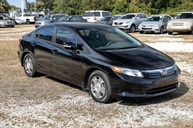 used 2012 Honda Civic Hybrid car, priced at $5,900