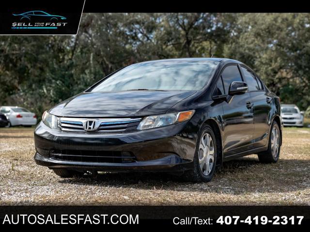 used 2012 Honda Civic Hybrid car, priced at $5,900