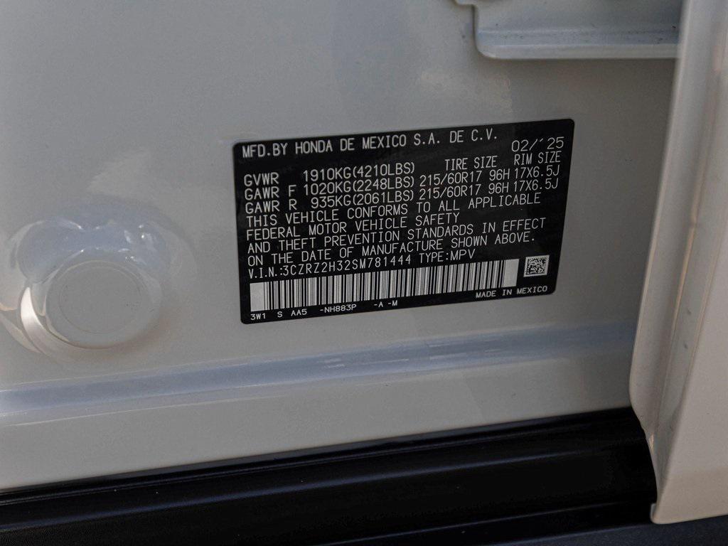 used 2025 Honda HR-V car, priced at $25,990