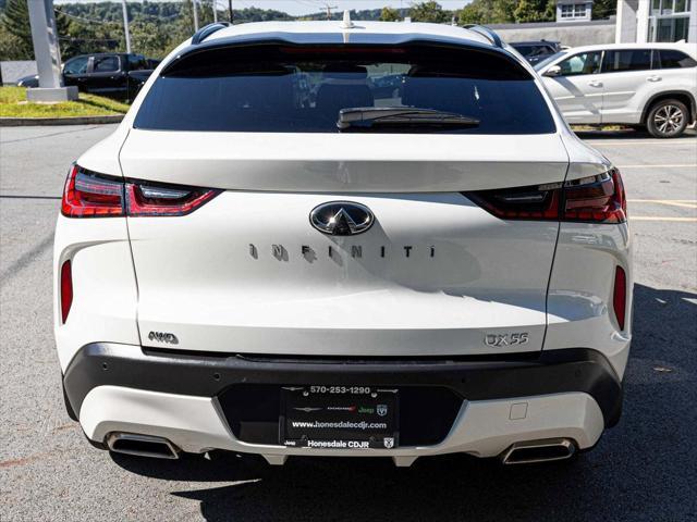 used 2022 INFINITI QX55 car, priced at $29,990