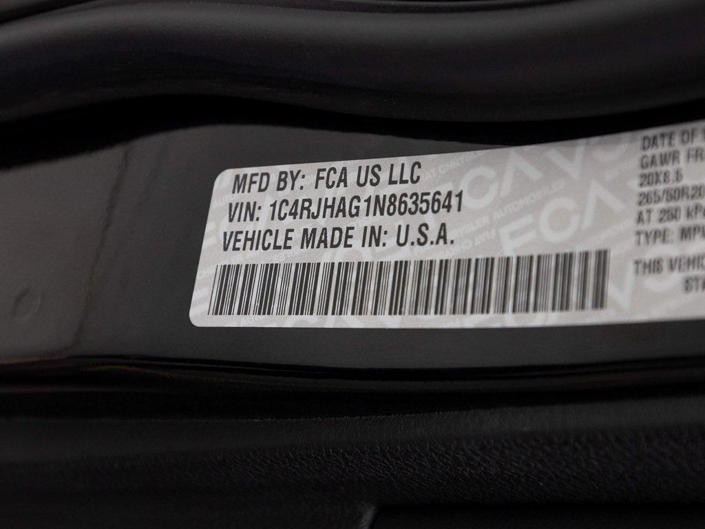used 2022 Jeep Grand Cherokee car, priced at $31,890