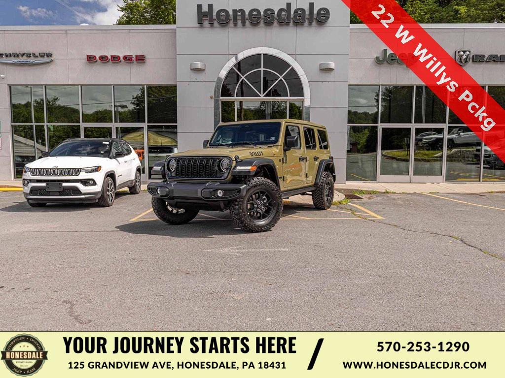 new 2025 Jeep Wrangler car, priced at $50,730
