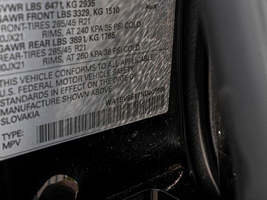 used 2022 Audi Q8 car, priced at $33,890