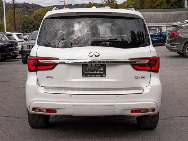 used 2021 INFINITI QX80 car, priced at $38,490