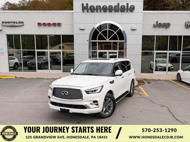 used 2021 INFINITI QX80 car, priced at $38,490