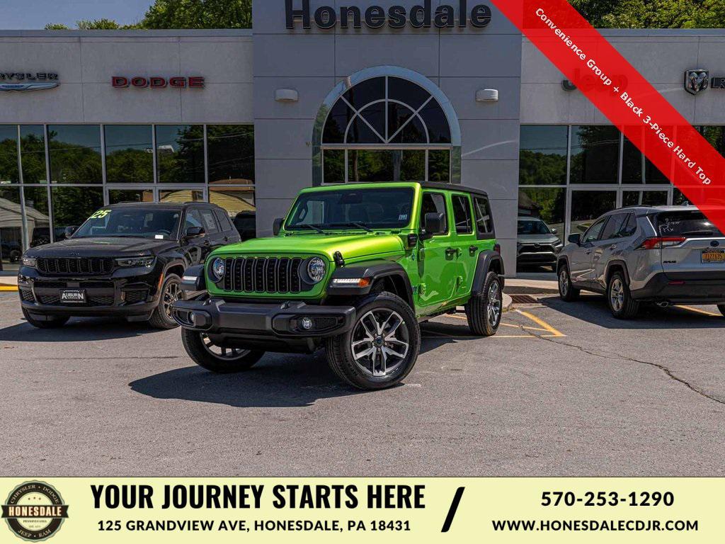 new 2025 Jeep Wrangler 4xe car