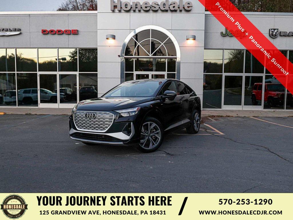 used 2023 Audi Q4 e-tron Sportback car, priced at $26,450