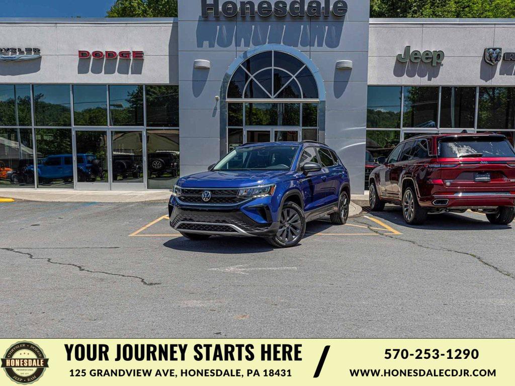 used 2022 Volkswagen Taos car, priced at $19,240