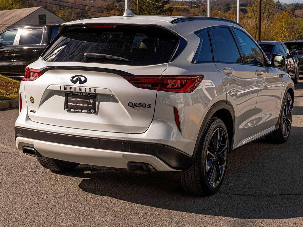 used 2024 INFINITI QX50 car, priced at $37,990