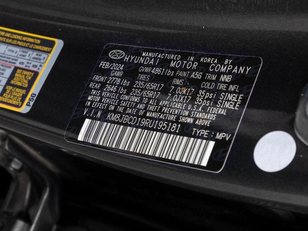 used 2024 Hyundai TUCSON Hybrid car, priced at $24,450