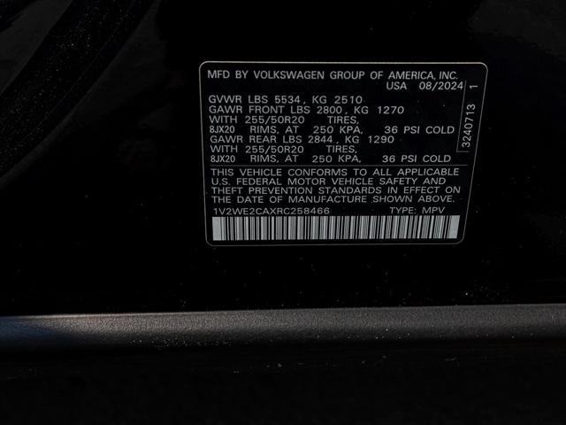 used 2024 Volkswagen Atlas Cross Sport car, priced at $36,450