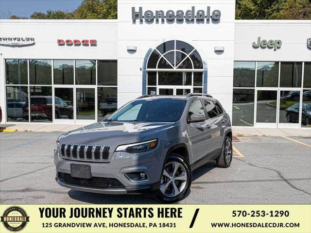 used 2021 Jeep Cherokee car, priced at $25,190