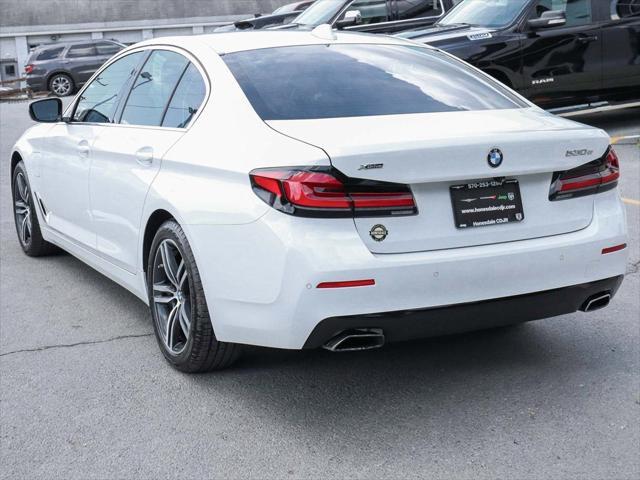 used 2021 BMW 530e car, priced at $32,990