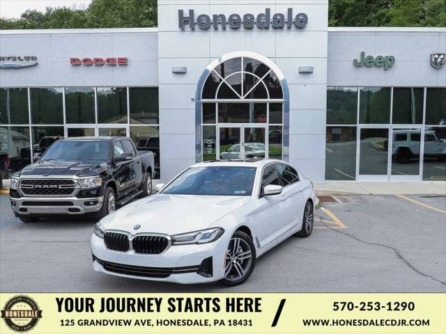 used 2021 BMW 530e car, priced at $32,990