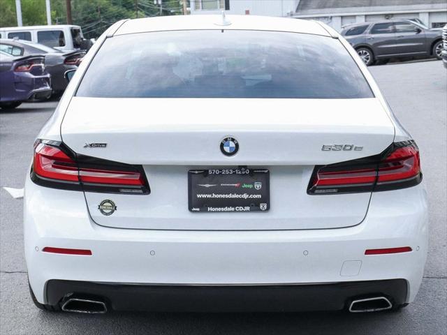 used 2021 BMW 530e car, priced at $32,990